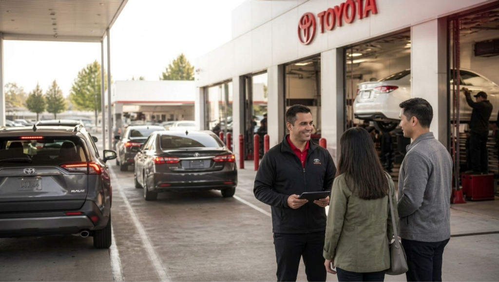 Dealership service lane marketing and customer retention strategy